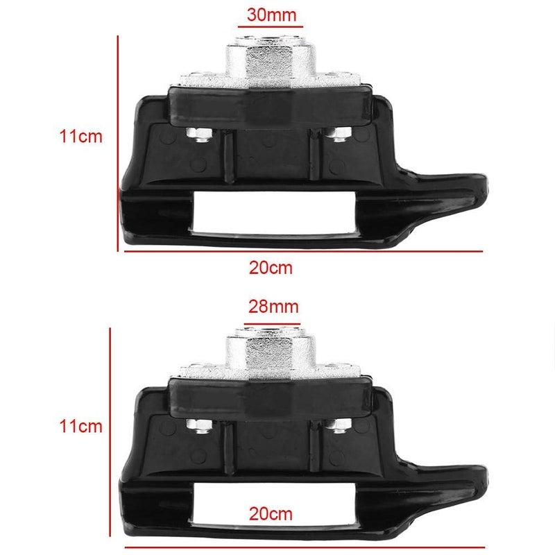 Aramox Tire Machine Changer Mount Head Plastic Nylon Mount Demount Duck Head Kit (Dia 28mm/1.1") - Image 2